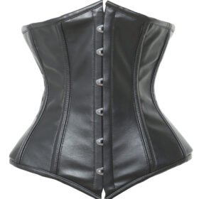 Leather Open Cup Underbust Corset