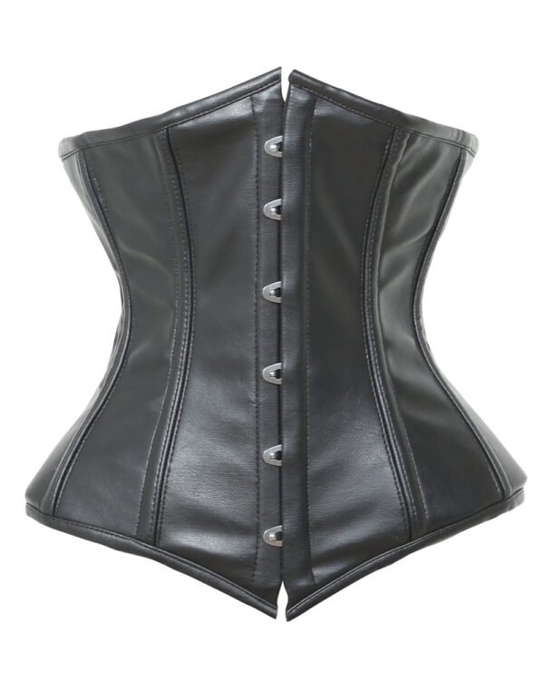 Leather Open Cup Underbust Corset