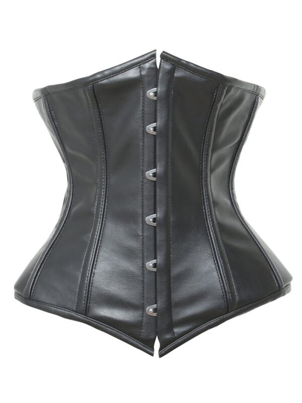 Leather Open Cup Underbust Corset