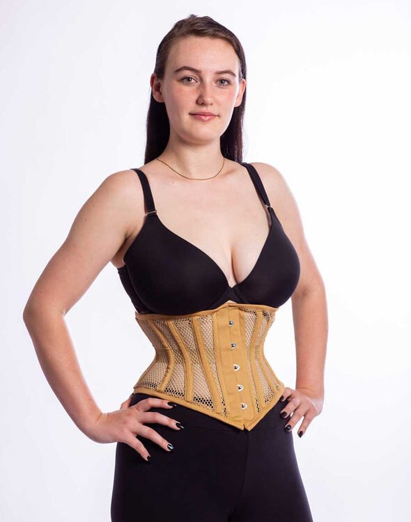 Mesh Hourglass Extreme Curvy Underbust Corset