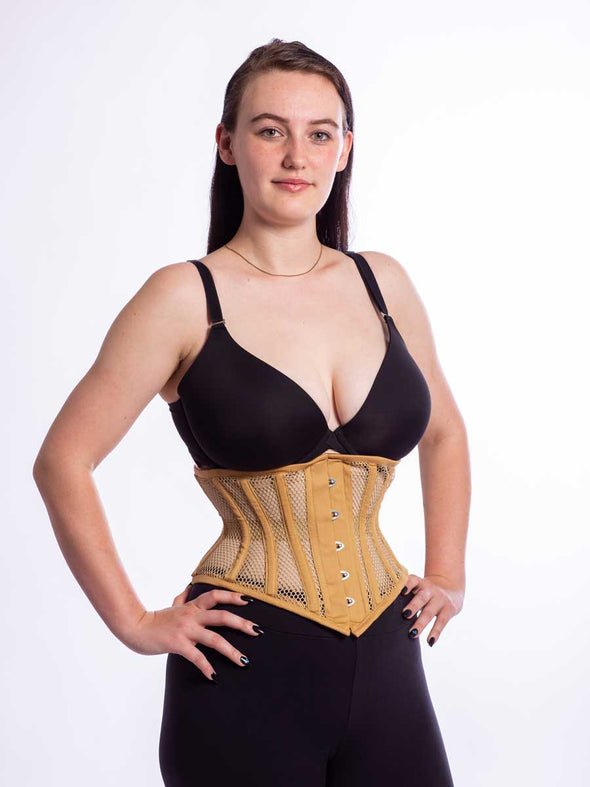 Mesh Hourglass Extreme Curvy Underbust Corset