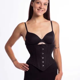 Cotton Hourglass Curve Waspie Underbust Corset
