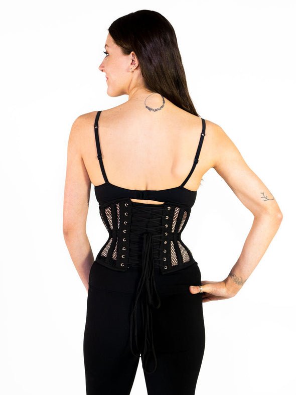 Mesh Hourglass Extreme Curvy Underbust Corset