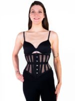 Mesh Hourglass Extreme Curvy Underbust Corset
