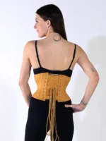 Cotton Hourglass Curve Waspie Underbust Corset