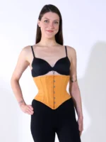 Cotton Hourglass Curve Waspie Underbust Corset