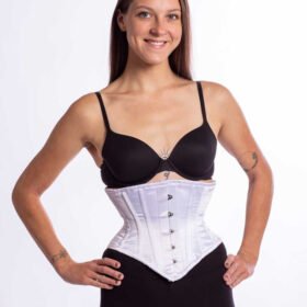Satin Hourglass Curve Waspie Underbust Corset