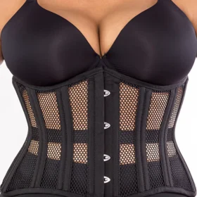 Plus Size Mesh Hourglass Curvy Corset