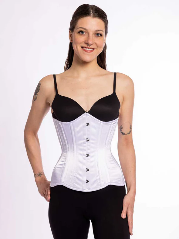 Satin Hourglass Curvy Longline Underbust Corset