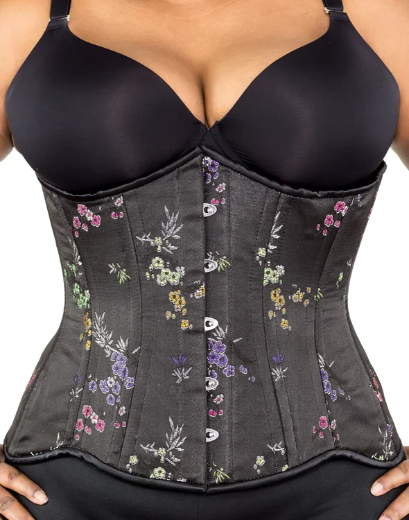 Brocade Hourglass Curvy Longline Underbust Corset