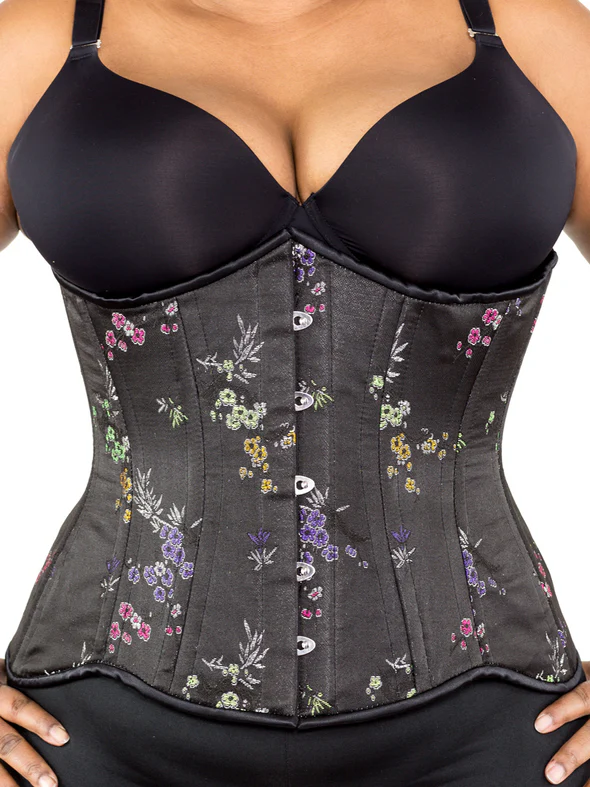 Brocade Hourglass Curvy Longline Underbust Corset