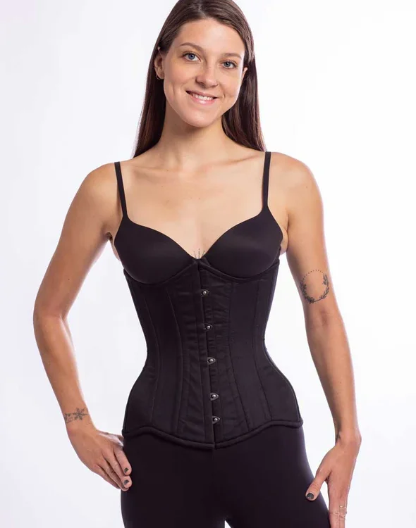 Cotton Hourglass Curvy Longline Underbust Corset