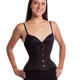 Cotton Waspie Hourglass Curvy Underbust Corset