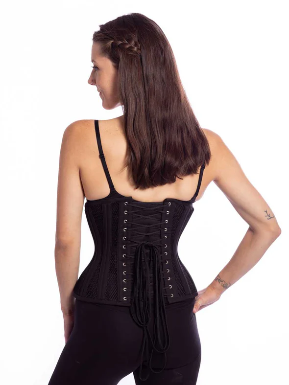 Waspie Mesh Hourglass Curvy Standard Cupless Corset