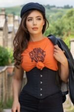 Steel boned corset , corset for women , boned coret , bonning corset