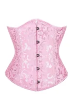 Flower Tapestry Brocade Underbust Corset curvycorset.com