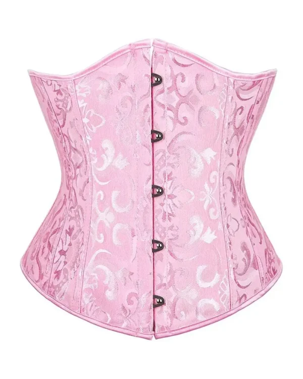 Flower Tapestry Brocade Underbust Corset curvycorset.com