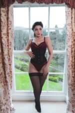 Steel boned corset , corset for women , boned coret , bonning corset