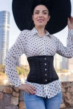 Steel boned corset , corset for women , boned coret , bonning corset