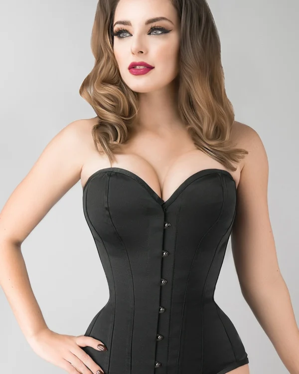 Steel boned corset , corset for women , boned coret , bonning corset