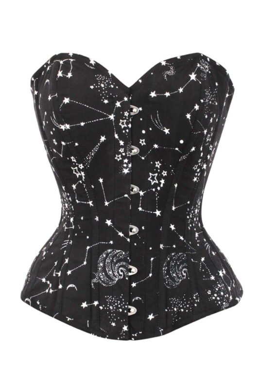 Steel boned corset , corset for women , boned coret , bonning corset