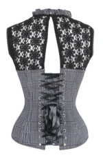 Gothic Corset , Gothic Corset top , goth in corset , gothic fashion , halloween corset