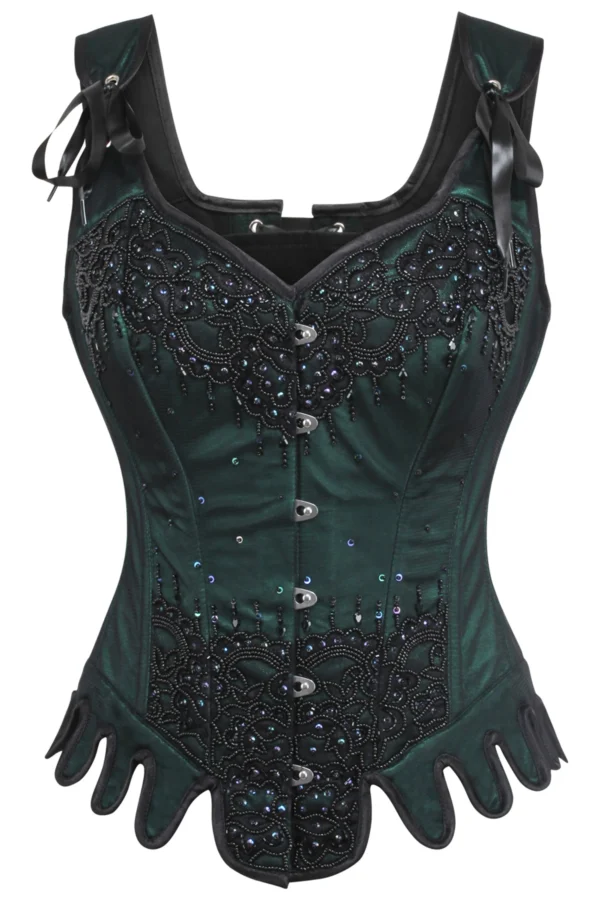 Gothic Corset , Gothic Corset top , goth in corset , gothic fashion , halloween corset