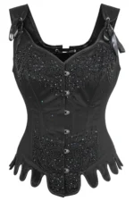 Gothic Corset , Gothic Corset top , goth in corset , gothic fashion , halloween corset