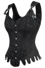 Gothic Corset , Gothic Corset top , goth in corset , gothic fashion , halloween corset