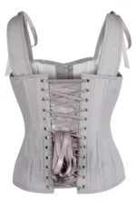 Vintage Overbust Gothic Corset Bustier Top curvycorset.com