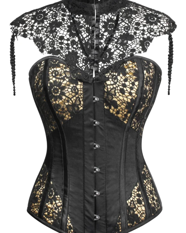 ReVamped Gothic Inspired Halloween Corset Top curvycorset.com
