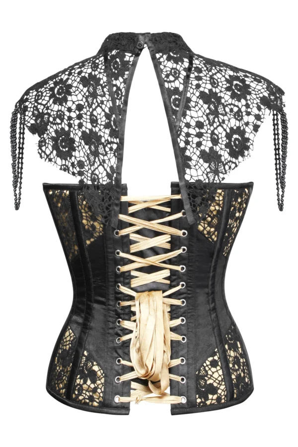 ReVamped Gothic Inspired Halloween Corset Top curvycorset.com