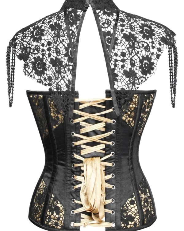 ReVamped Gothic Inspired Halloween Corset Top curvycorset.com