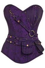 steampunk corset , steampunk corset top , corset top , steampunk bustier , halloween top , brocade corset dress , punk corset , steampunk fashion