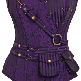 steampunk corset , steampunk corset top , corset top , steampunk bustier , halloween top , brocade corset dress , punk corset , steampunk fashion