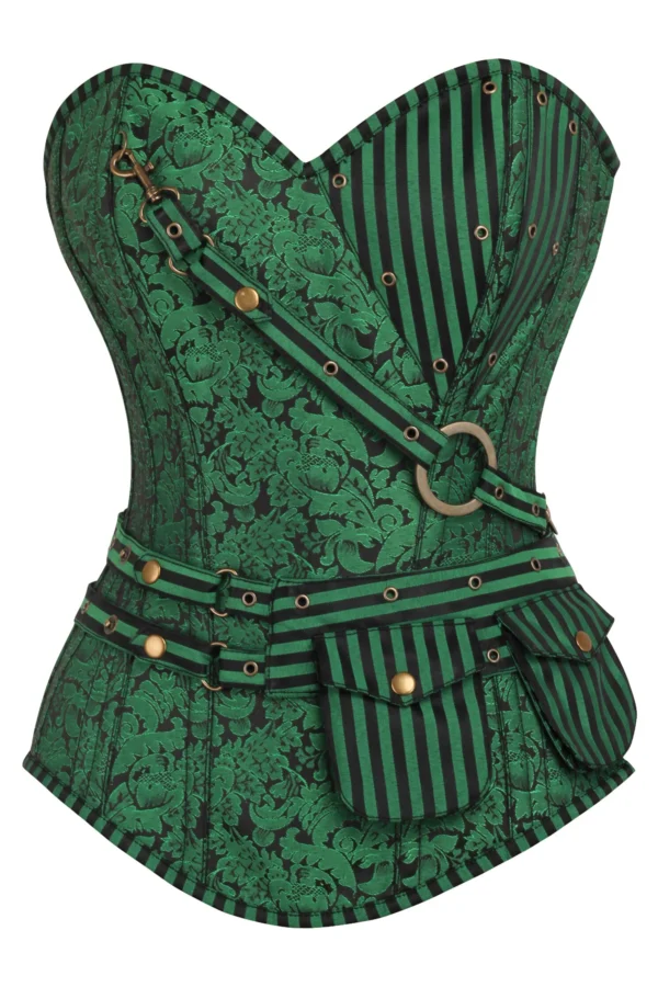 steampunk corset , steampunk corset top , corset top , steampunk bustier , halloween top , brocade corset dress , punk corset , steampunk fashion