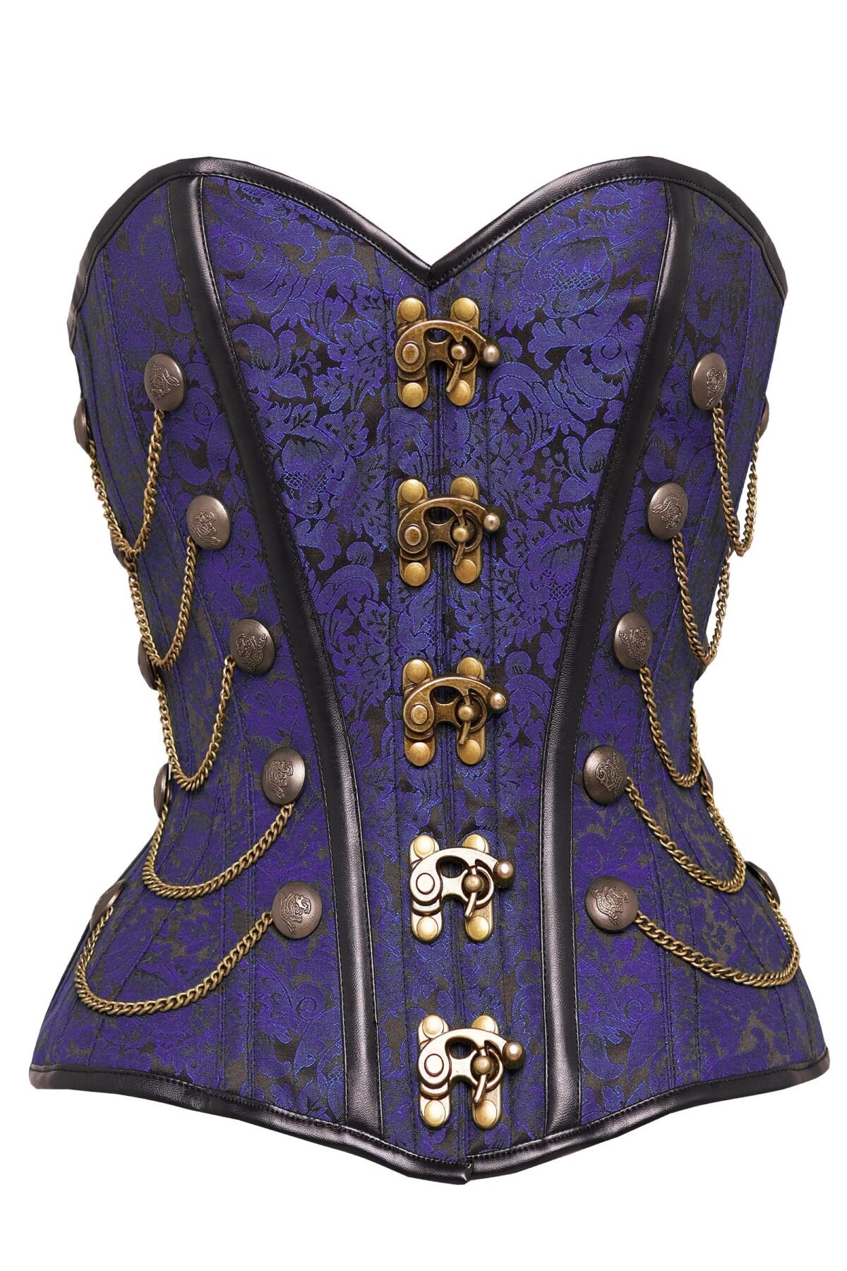 steampunk corset , steampunk corset top , corset top , steampunk bustier , halloween top , brocade corset dress , punk corset , steampunk fashion