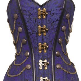 steampunk corset , steampunk corset top , corset top , steampunk bustier , halloween top , brocade corset dress , punk corset , steampunk fashion