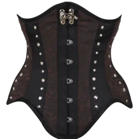 steampunk corset , steampunk corset top , corset top , steampunk bustier , halloween top , brocade corset dress , punk corset , steampunk fashion