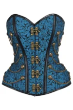 steampunk corset , steampunk corset top , corset top , steampunk bustier , halloween top , brocade corset dress , punk corset , steampunk fashion