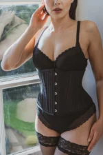 Gothic Corset , Gothic Corset top , goth in corset , gothic fashion , halloween corset