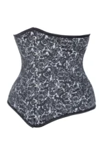 Gothic Waist Training Longline Underbust Corset curvycorset.com