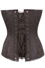 steampunk corset , steampunk corset top , corset top , steampunk bustier , halloween top , brocade corset dress , punk corset , steampunk fashion