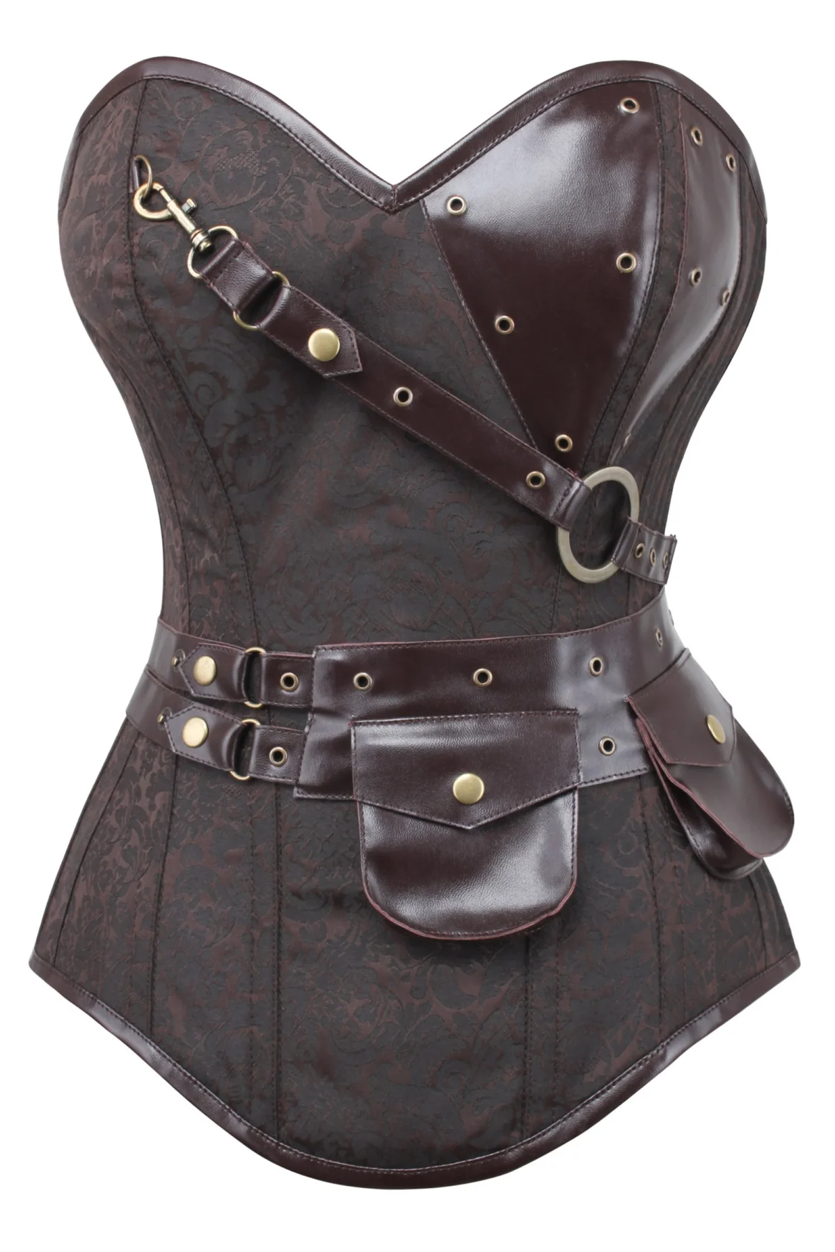 steampunk corset , steampunk corset top , corset top , steampunk bustier , halloween top , brocade corset dress , punk corset , steampunk fashion