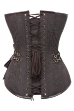 steampunk corset , steampunk corset top , corset top , steampunk bustier , halloween top , brocade corset dress , punk corset , steampunk fashion