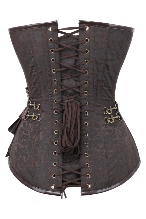 steampunk corset , steampunk corset top , corset top , steampunk bustier , halloween top , brocade corset dress , punk corset , steampunk fashion