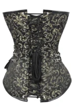 steampunk corset , steampunk corset top , corset top , steampunk bustier , halloween top , brocade corset dress , punk corset , steampunk fashion