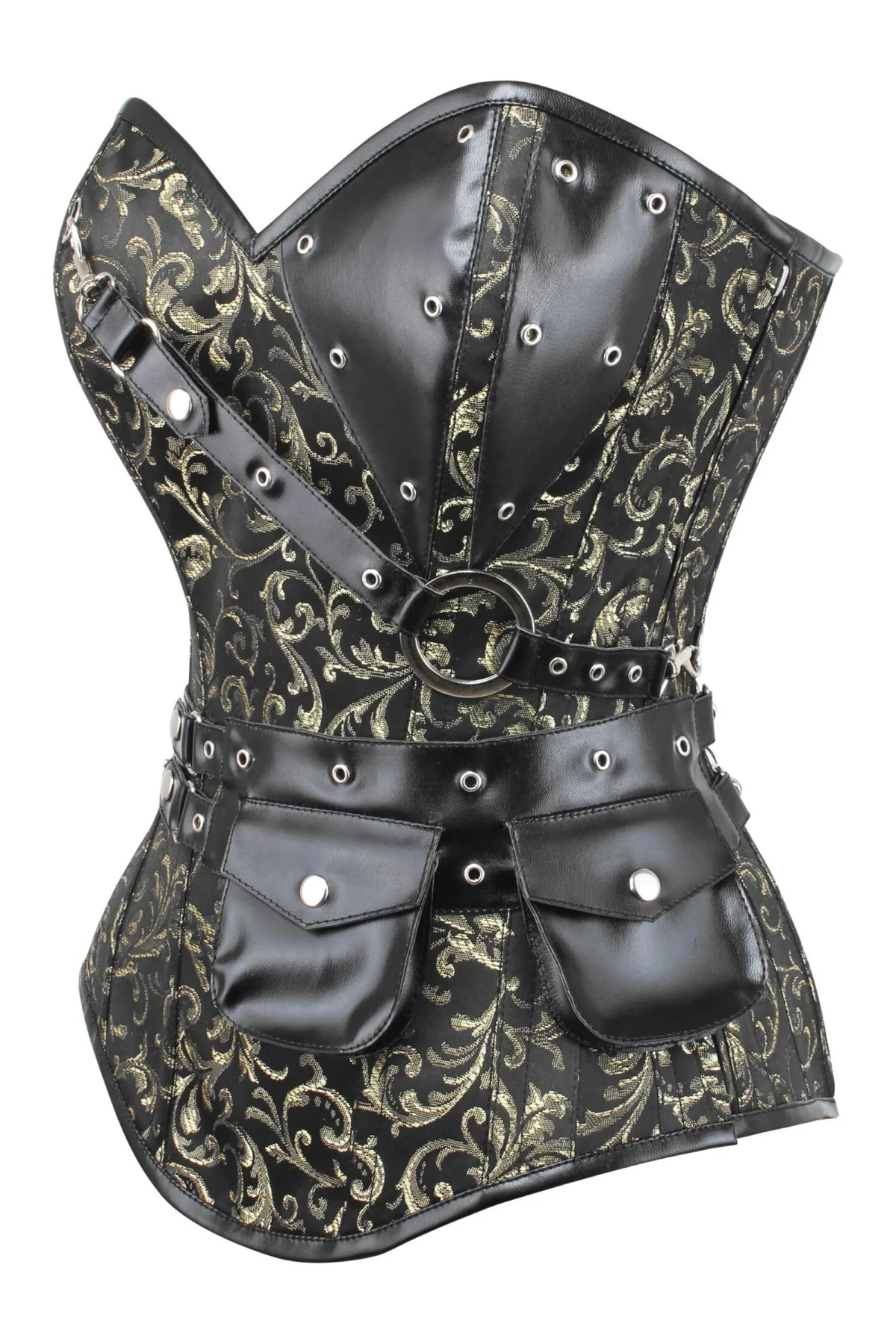 steampunk corset , steampunk corset top , corset top , steampunk bustier , halloween top , brocade corset dress , punk corset , steampunk fashion