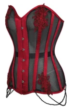 Gothic Corset , Gothic Corset top , goth in corset , gothic fashion , halloween corset