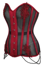 Gothic Corset , Gothic Corset top , goth in corset , gothic fashion , halloween corset